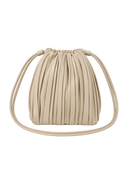 Pleated Bucket Bag