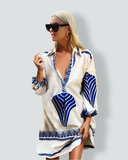 Zoe-Flowy Beach Shirt