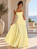 Draped Maxi Dress