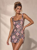 Luxe Diamond Mini Dress