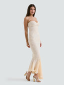 Alina-Lace Mermaid Dress