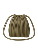 Pleated Bucket Bag