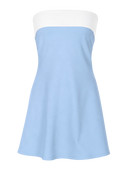 Luxe Contrast Mini Dress