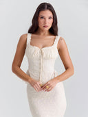 Elodie-Floral Corset Set