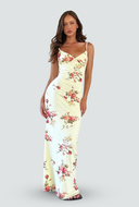 Noor-Satin Bloom Dress