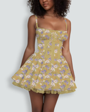 Zoe-Tie Bustline Dress