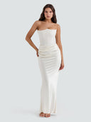 Alba-Drape Maxi Gown