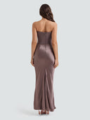 Alba-Drape Maxi Gown