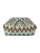 Wavy Knit Clutch