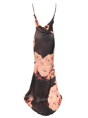 Alina-Satin Maxi Dress