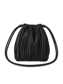 Pleated Bucket Bag