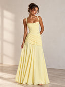 Draped Maxi Dress