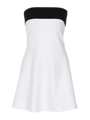 Luxe Contrast Mini Dress