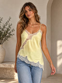 Lace Trim Cami Top