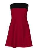 Luxe Contrast Mini Dress