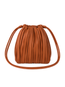 Pleated Bucket Bag