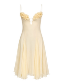 Rose Detail Midi Dress