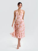 Livia-Halter Midi Dress