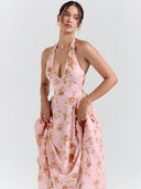 Livia-Halter Midi Dress
