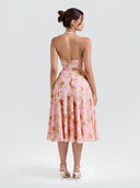 Livia-Halter Midi Dress