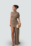 NIA-One Shoulder Dress