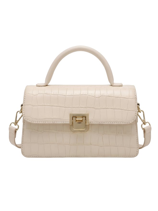 Elina–Timeless Croco Bag - Vessita