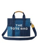 Aria-Denim Tote Bag