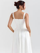 Alina-Elegant Midi Dress