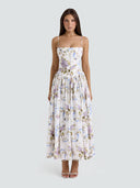 Isolde-Floral Midi Dress