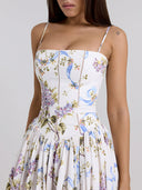 Isolde-Floral Midi Dress